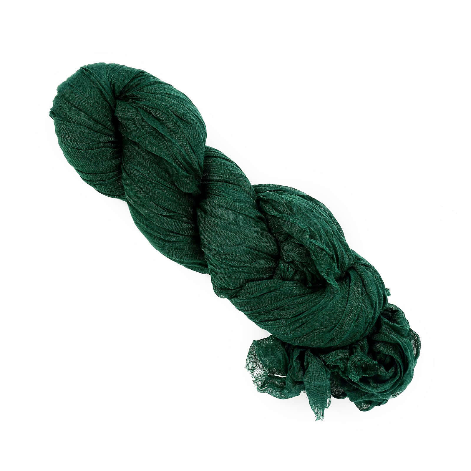 20ft Hunter Emerald Green Gauze Cheesecloth Fabric Wedding Arch Drapery, Window Scarf Valance, Boho Decor Arbor Curtain Panel - Image 6