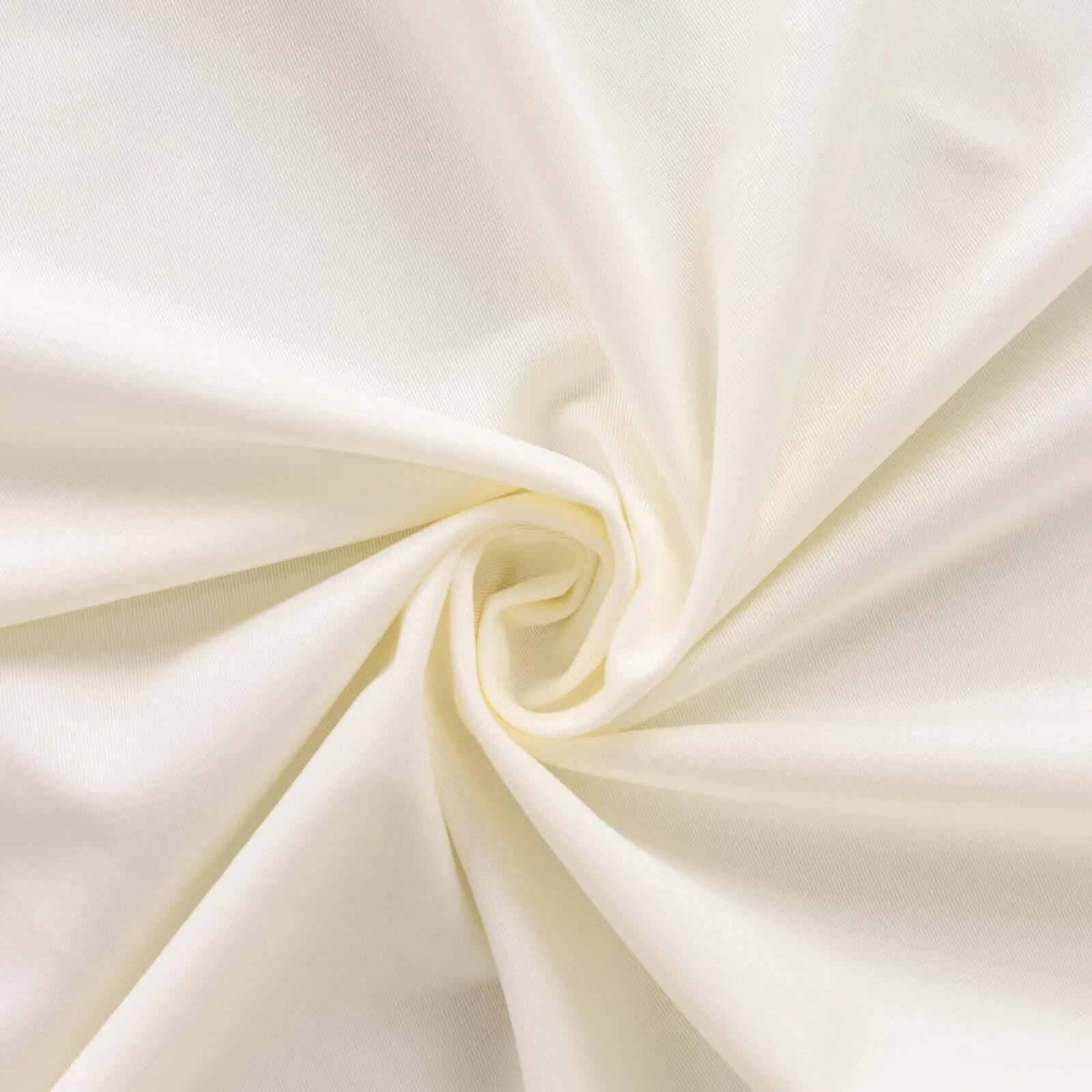 Fire Retardant Scuba Tablecloth – 90"x132" Rectangle Ivory, Wrinkle Free, Stain Resistant, Seamless Polyester Cover - Image 6