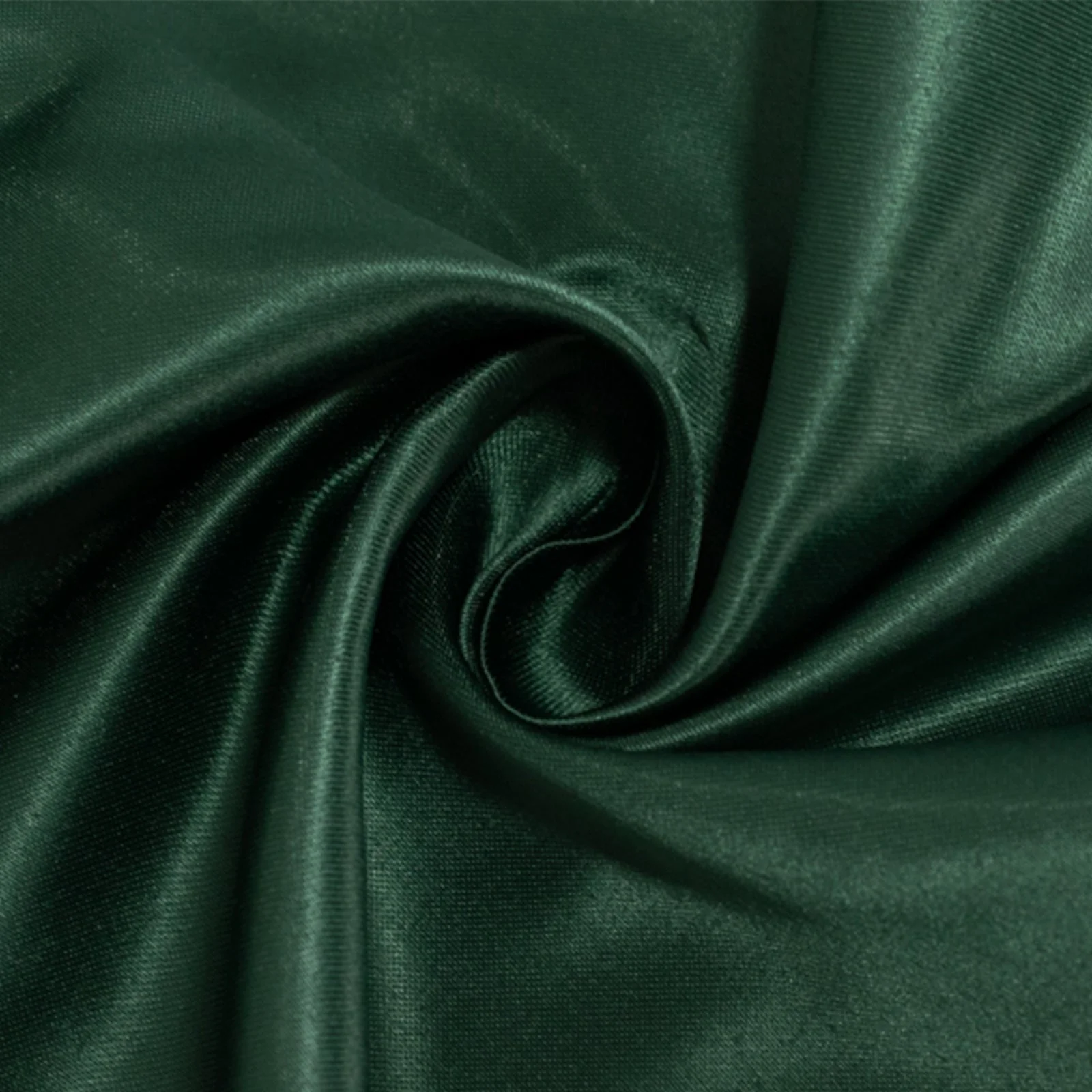 Lamour Satin 54"x54" Table Overlay Square Tablecloth Hunter Emerald - Durable & Silk-Like Table Cover - Image 6