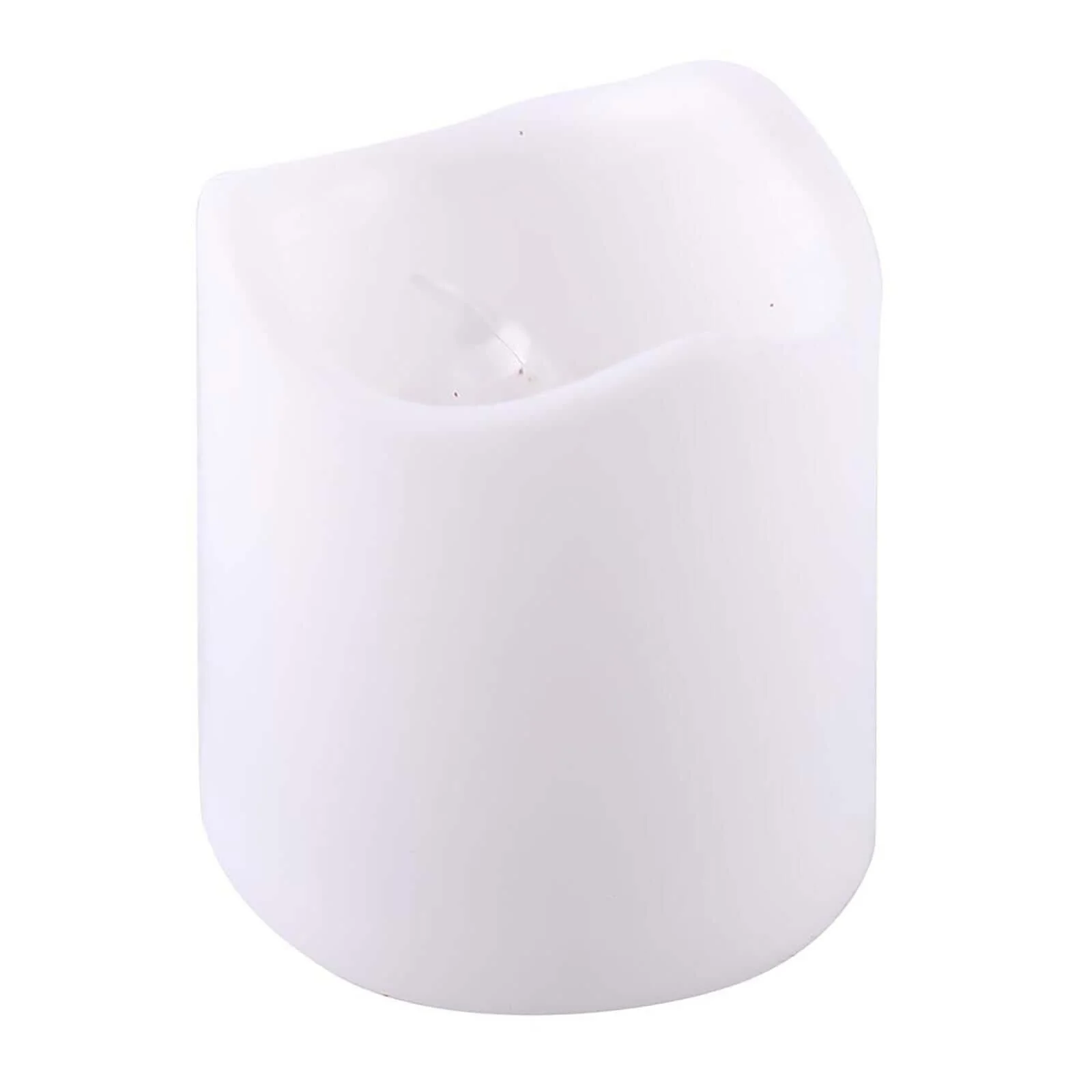 12-Pack LED Votive Candles Classic White Design - Reusable Flameless Battery Operated Lights - Image 8