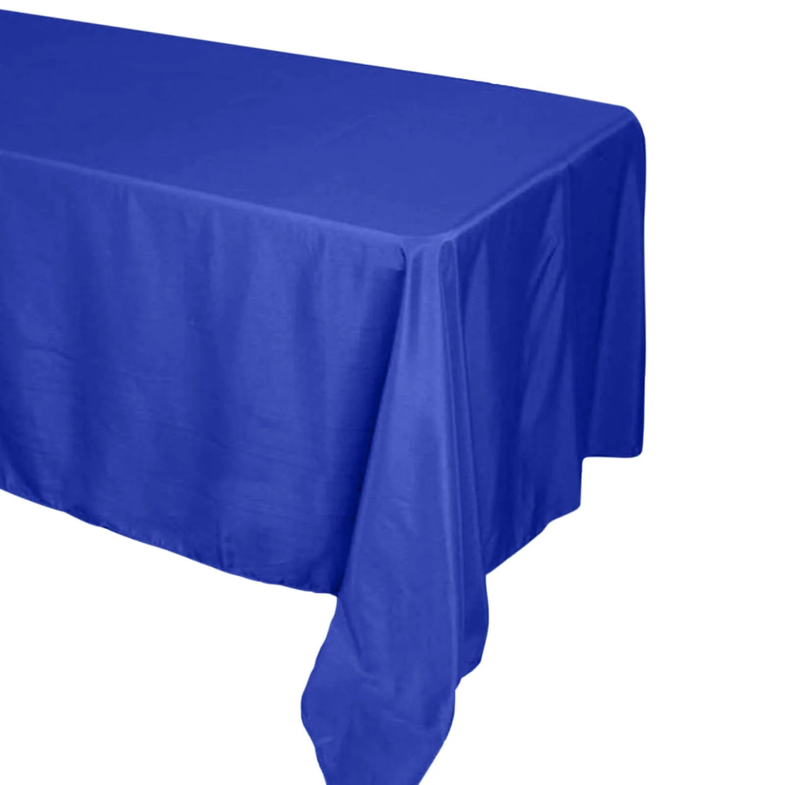 Polyester 54"x96" Rectangle Tablecloth Royal Blue - Wrinkle-Resistant & Easy-to-Care Table Cover - Image 7