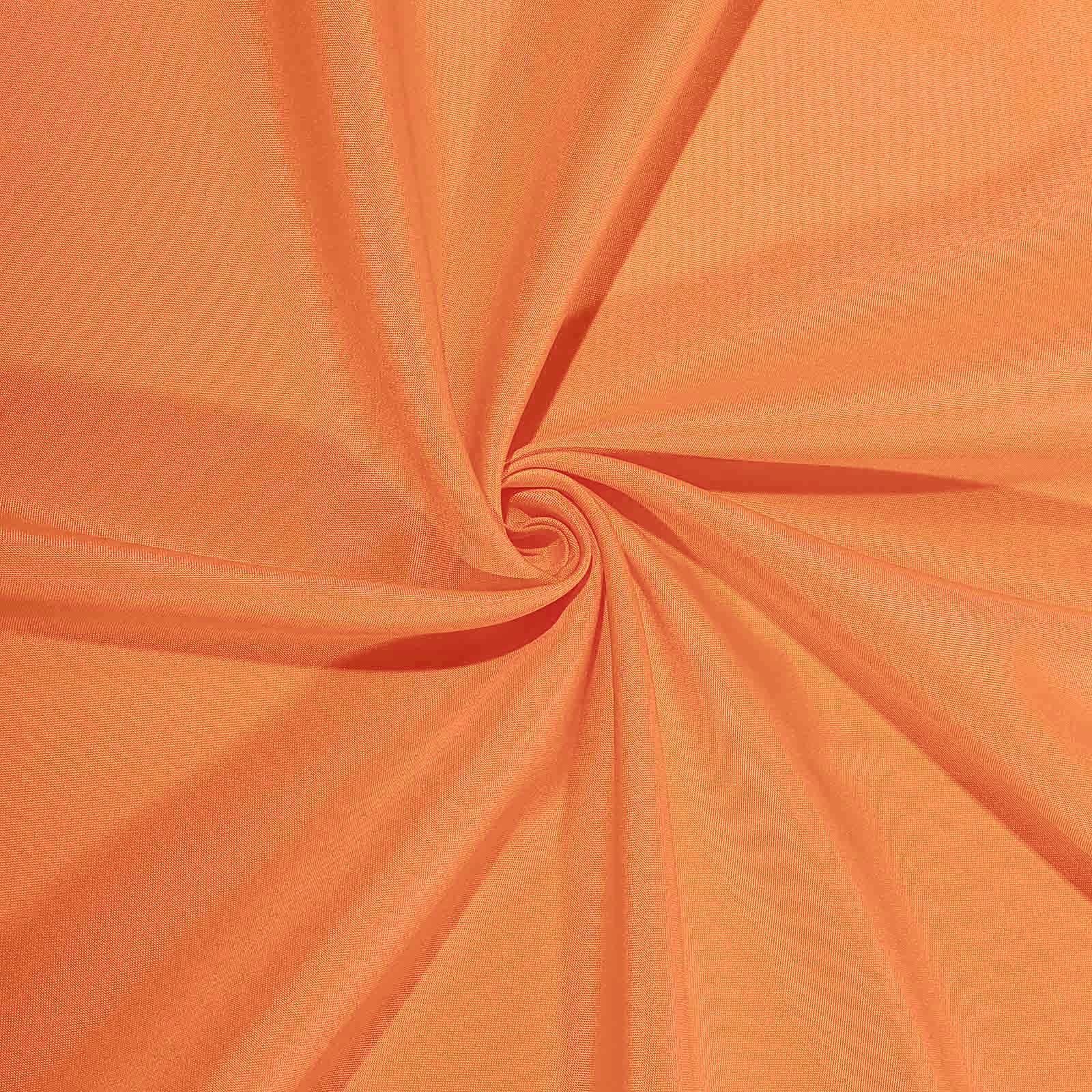 Polyester Square 70"x70" Tablecloth Orange - Wrinkle-Resistant & Durable Table Cover - Image 7