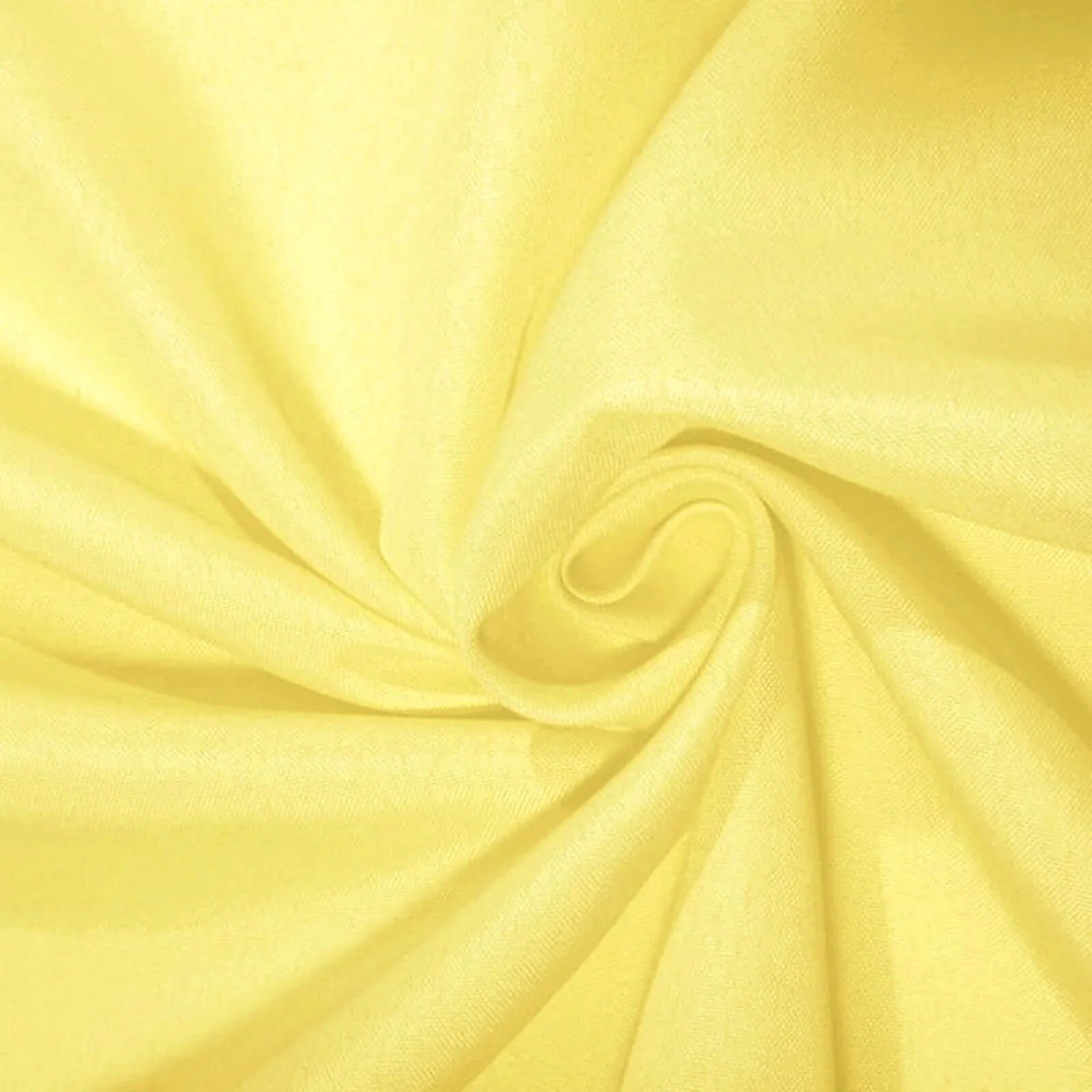 Polyester Square 90"x90" Tablecloth Yellow - Wrinkle-Resistant & Durable Table Cover - Image 8