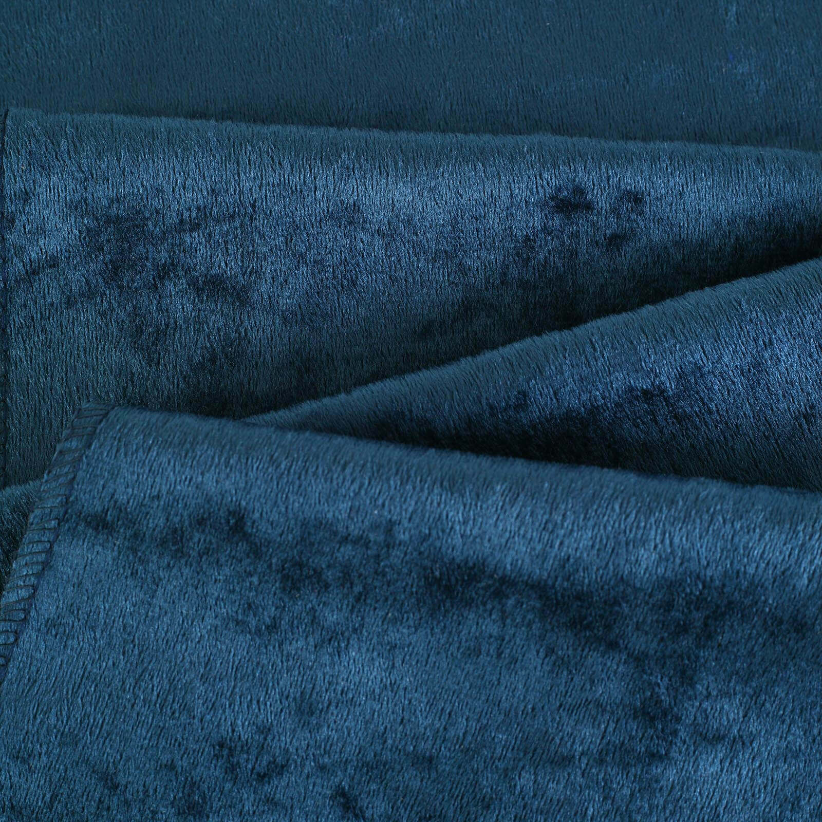 Premium Velvet 12"x108" Table Runner Navy Blue - Sheen Finish Reusable Table Decor - Image 8