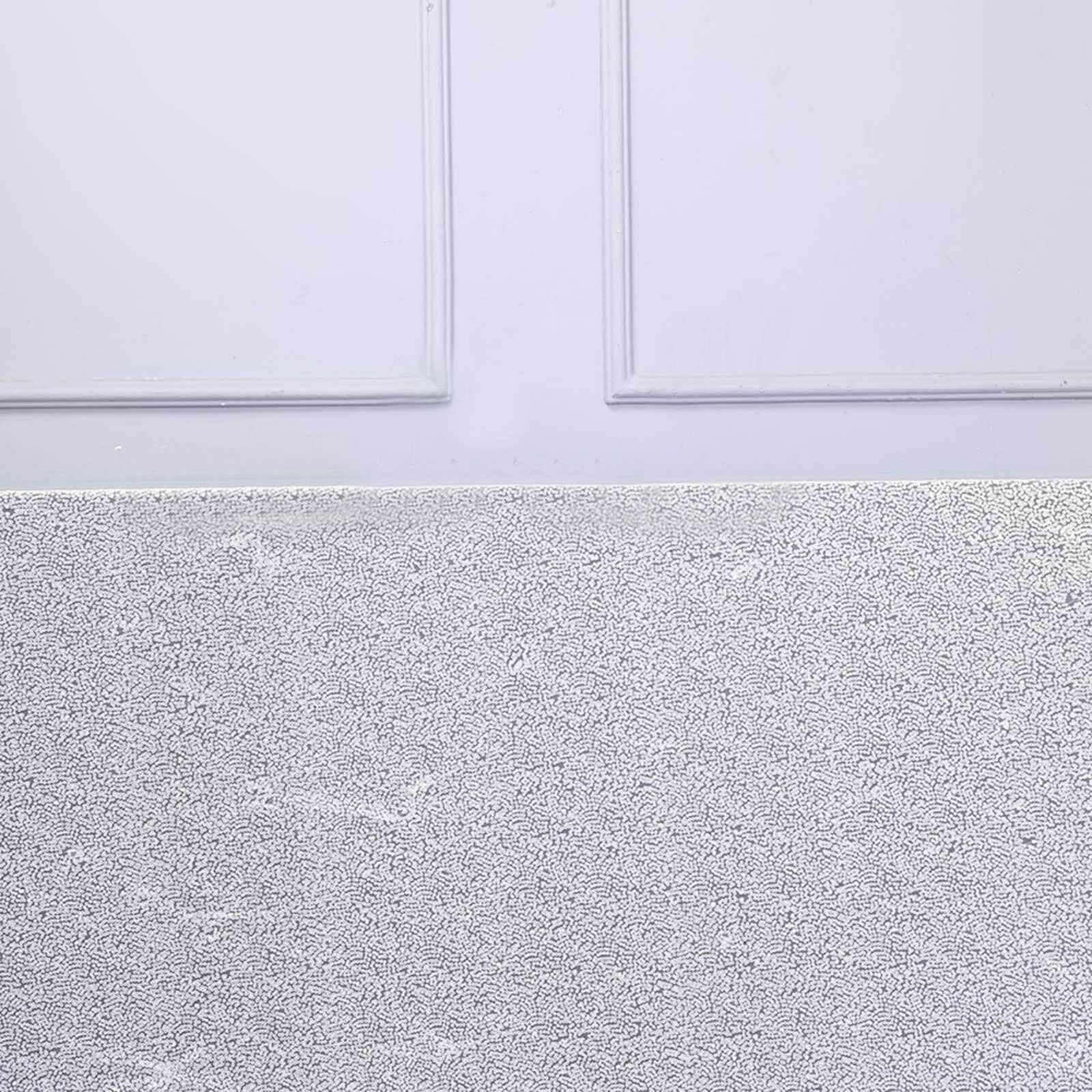 Sequin 90"x156" Rectangle Tablecloth White - Seamless Twinkling Design for Chic Celebrations - Image 8